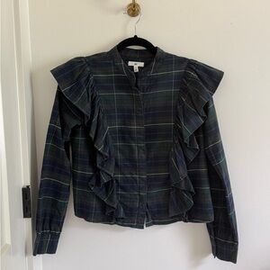 BP Plaid Blouse